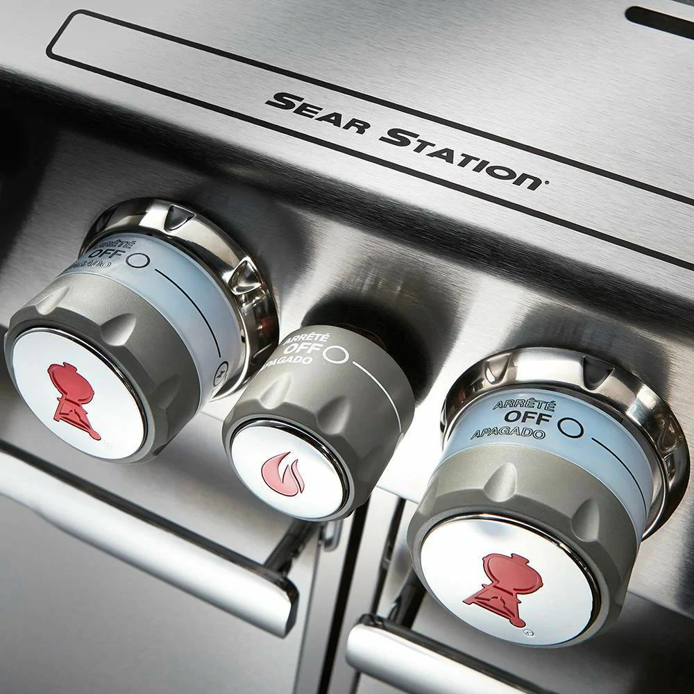 Weber Grills Summit Grill Center Propane Gas Grill With Rotisserie, Sear Burner, And Side Burner - Black 11 Weber Grills Summit Grill Center Propane Gas Grill With Rotisserie, Sear Burner, And Side Burner - Black - Image 9