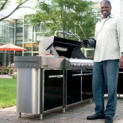 Weber Grills Summit Grill Center Propane Gas Grill With Rotisserie, Sear Burner, And Side Burner - Black 14 Weber Grills Summit Grill Center Propane Gas Grill With Rotisserie, Sear Burner, And Side Burner - Black -BBQDIRECT Shop Weber Grills Summit Grill Center Natural Gas Grill with Rotisserie Sear Burner and Side Burner Black 291101 Lifestyle