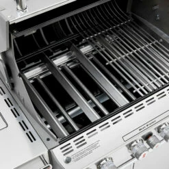 Weber Grills Summit S-670 Propane Gas Grill With Rotisserie, Sear Burner, And Side Burner -BBQDIRECT Shop Weber Grills Summit S 670 Propane Gas Grill with Rotisserie Sear Burner and Side Burner 7370001 Cooking Surface