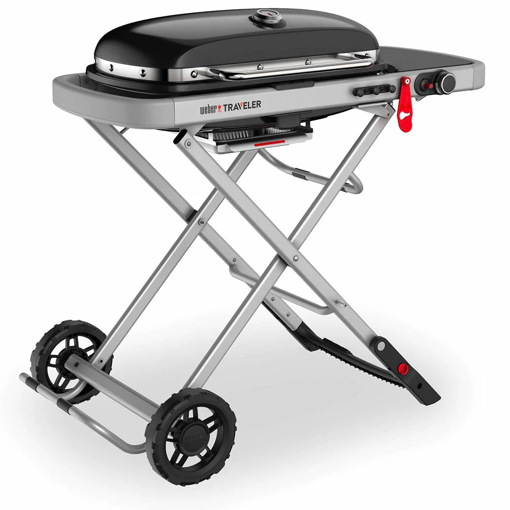 Weber Grills Traveler Portable Propane Gas Grill - Black 6 Weber Grills Traveler Portable Propane Gas Grill - Black - Image 4