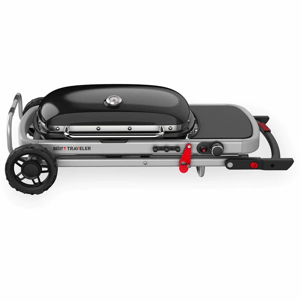 Weber Grills Traveler Portable Propane Gas Grill - Black 4 Weber Grills Traveler Portable Propane Gas Grill - Black - Image 2