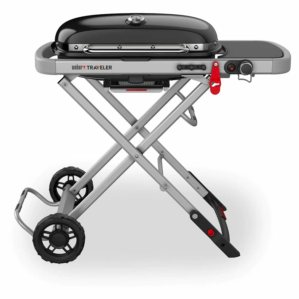 Weber Grills Traveler Portable Propane Gas Grill - Black 3 Weber Grills Traveler Portable Propane Gas Grill - Black