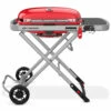 Weber Grills Traveler Portable Propane Gas Grill - Bright Red 1 Weber Grills Traveler Portable Propane Gas Grill - Bright Red -BBQDIRECT Shop Weber Grills Traveler Portable Propane Gas Grill Bright Red 1