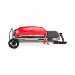 Weber Grills Traveler Portable Propane Gas Grill - Bright Red -BBQDIRECT Shop Weber Grills Traveler Portable Propane Gas Grill Bright Red 4