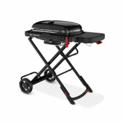 Weber Grills Traveler Portable Propane Gas Grill - Stealth -BBQDIRECT Shop Weber Grills Traveler Portable Propane Gas Grill Stealth 2