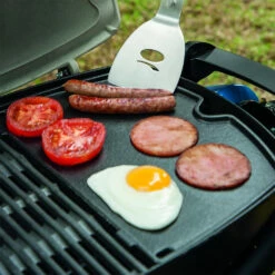 Weber Grills Porcelain-Enameled Cast Iron BBQ Griddle For Q 100/1000 Portable Gas Grills -BBQDIRECT Shop Weber Original Griddle for Q 1000