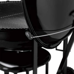 Weber Grills Ranch Kettle 37-Inch Charcoal BBQ Grill - Black 11 Weber Grills Ranch Kettle 37-Inch Charcoal BBQ Grill - Black -BBQDIRECT Shop Weber Ranch Kettle Charcoal Grill lid holder