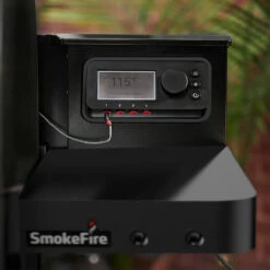 Weber Grills SmokeFire EPX6 Stealth Edition 36-Inch Wi-Fi Enabled Wood Fired Pellet Grill 20 Weber Grills SmokeFire EPX6 Stealth Edition 36-Inch Wi-Fi Enabled Wood Fired Pellet Grill -BBQDIRECT Shop Weber SmokeFire EPX6 STEALTH Control panel