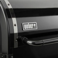 Weber Grills SmokeFire EPX6 Stealth Edition 36-Inch Wi-Fi Enabled Wood Fired Pellet Grill 18 Weber Grills SmokeFire EPX6 Stealth Edition 36-Inch Wi-Fi Enabled Wood Fired Pellet Grill -BBQDIRECT Shop Weber SmokeFire EPX6 STEALTH front handle