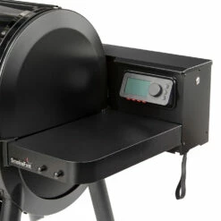 Weber Grills SmokeFire EPX6 Stealth Edition 36-Inch Wi-Fi Enabled Wood Fired Pellet Grill 19 Weber Grills SmokeFire EPX6 Stealth Edition 36-Inch Wi-Fi Enabled Wood Fired Pellet Grill -BBQDIRECT Shop Weber SmokeFire EPX6 STEALTH side table