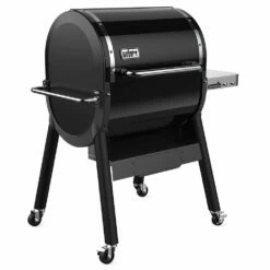 Weber Grills SmokeFire EX4 24-Inch Wi-Fi Enabled Wood Fired Pellet Grill - 2nd Generation -BBQDIRECT Shop Weber SmokeFire EX4 24 Inch Wi Fi Enabled Wood Fired Pellet Grill 2nd Generation 22510201