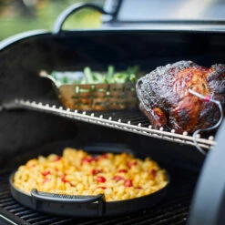 Weber Grills SmokeFire EX4 24-Inch Wi-Fi Enabled Wood Fired Pellet Grill - 2nd Generation -BBQDIRECT Shop Weber SmokeFire EX4 24 Inch Wi Fi Enabled Wood Fired Pellet Grill 2nd Generation 22510201 Lifestyle Food