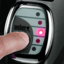 Weber Grills Summit E-670 Propane Gas Grill With Rotisserie, Sear Burner & Side Burner - Black -BBQDIRECT Shop Weber Summit E 470 LED fuel scale 1