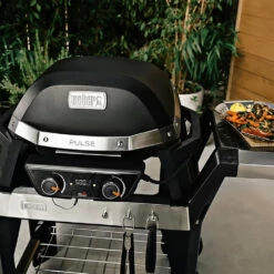 Weber Grills Pulse 2000 Electric Grill - Black 19 Weber Grills Pulse 2000 Electric Grill - Black -BBQDIRECT Shop Weber pulse 200 lifestyle 2