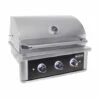 Wildfire Ranch Pro 30-Inch Black 304 Stainless Steel Built-In Propane Gas Grill -BBQDIRECT Shop WildFire30Angle