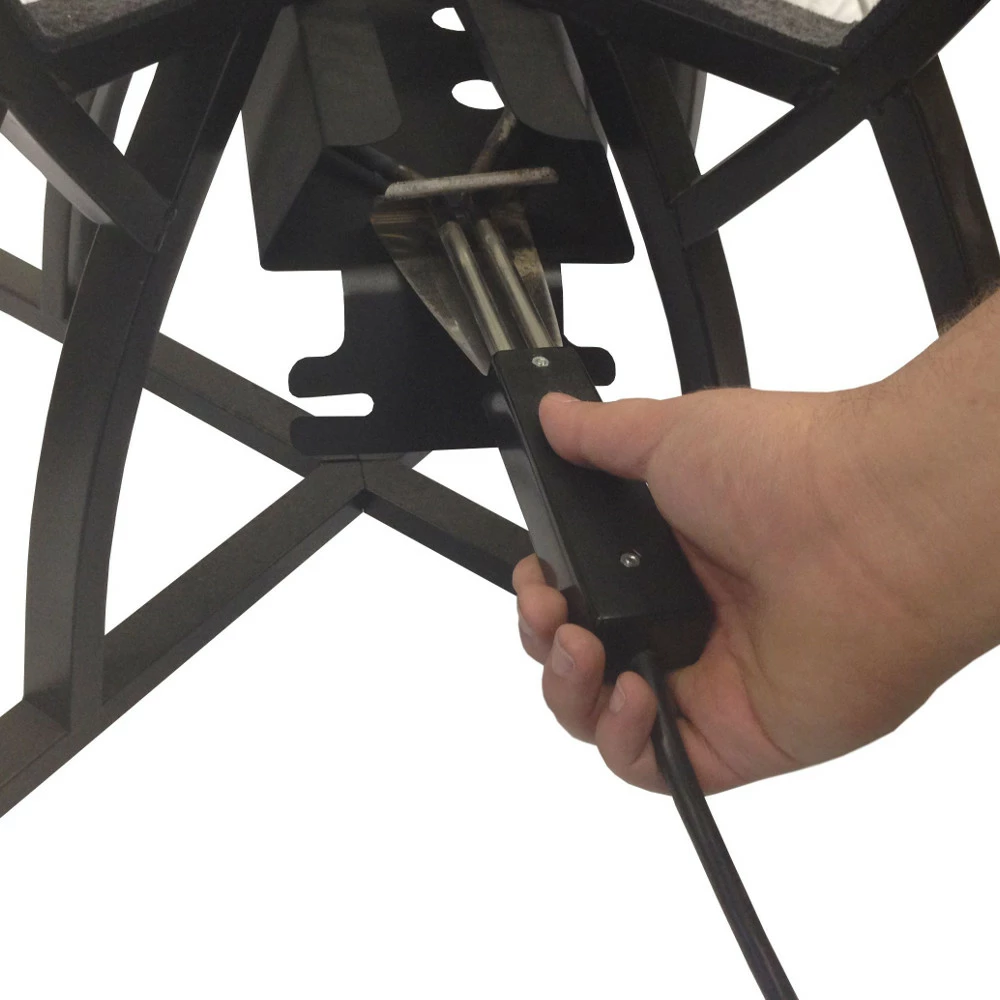 Icon Grills 400 Series Vision XR402 Deluxe Freestanding Ceramic Kamado Grill - Black 11 Icon Grills 400 Series Vision XR402 Deluxe Freestanding Ceramic Kamado Grill - Black - Image 9