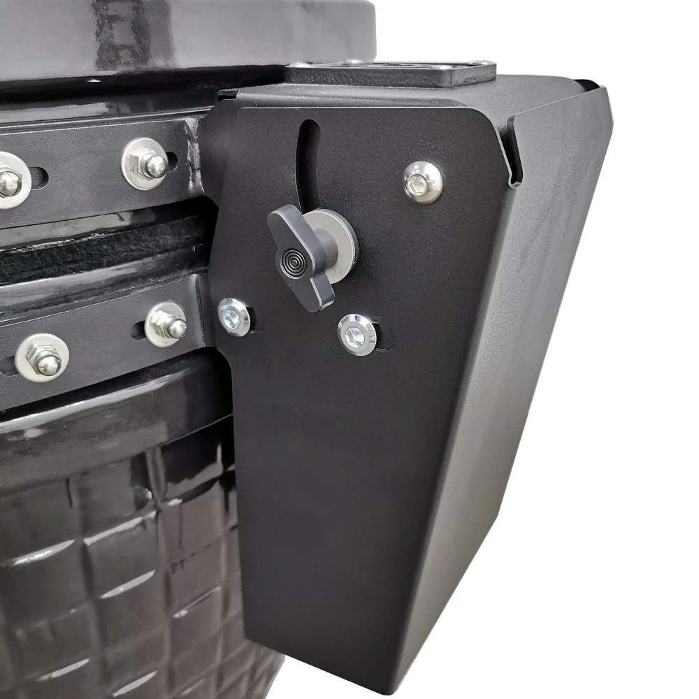 Icon Grills 400 Series Vision XR402 Deluxe Freestanding Ceramic Kamado Grill - Black 8 Icon Grills 400 Series Vision XR402 Deluxe Freestanding Ceramic Kamado Grill - Black - Image 6