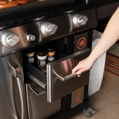 Blackstone Griddle Culinary Pro Cabinet 36-in 4-Burner Freestanding Propane Gas Commercial Style Flat Top Grill -BBQDIRECT Shop blackstone 36 inch culinary griddle 1902 shelf Copy