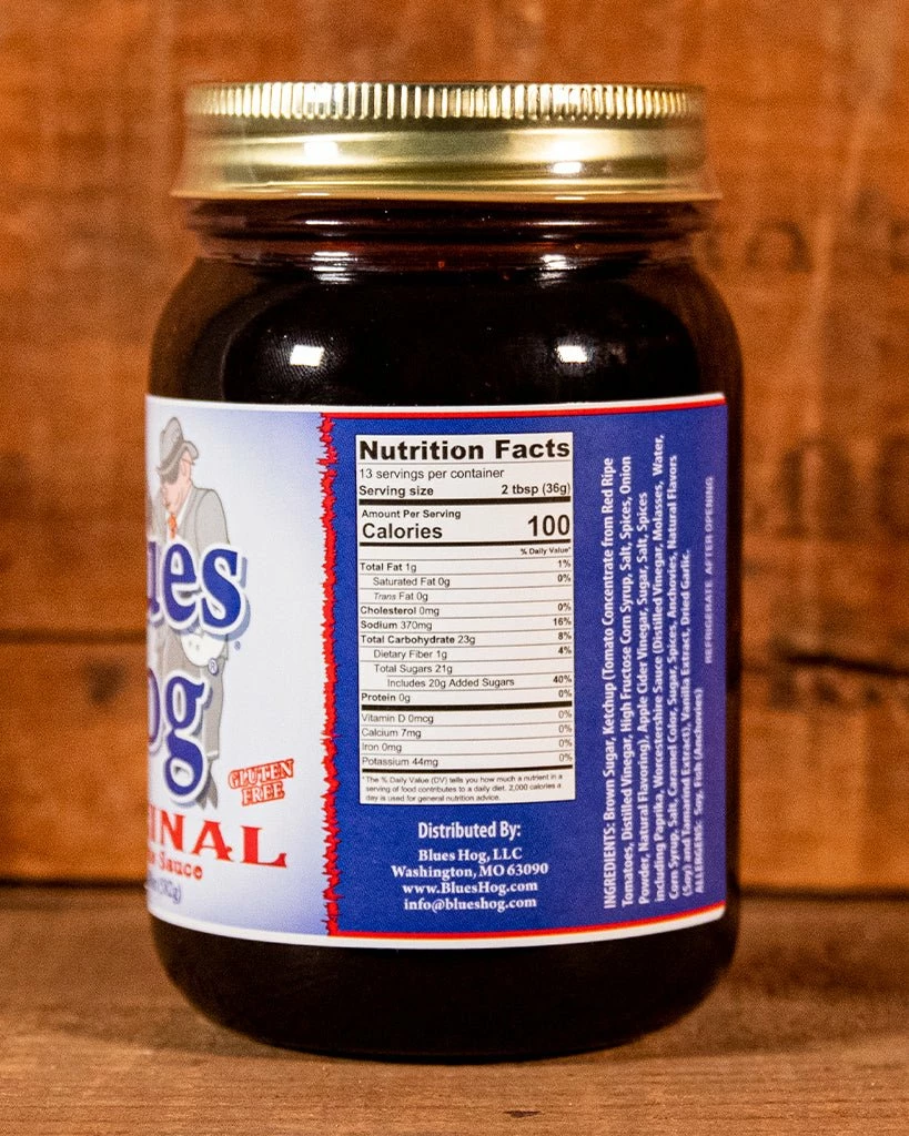 Blues Hog Original - Pint Jar 4 Blues Hog Original - Pint Jar - Image 2