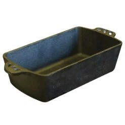 Camp Chef 11-Inch Pre-Seasoned Cast Iron Bread Pan