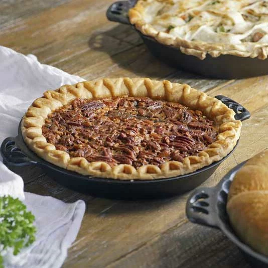 Camp Chef 10-Inch Pre-Seasoned Cast Iron Pie Pan 8 Camp Chef 10-Inch Pre-Seasoned Cast Iron Pie Pan - Image 6