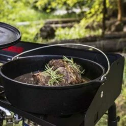 Camp Chef 14-Inch Pre-Seasoned Cast Iron Classic Standard Dutch Oven - 8 Quart -BBQDIRECT Shop ex60lw sdo14 prettyink 13