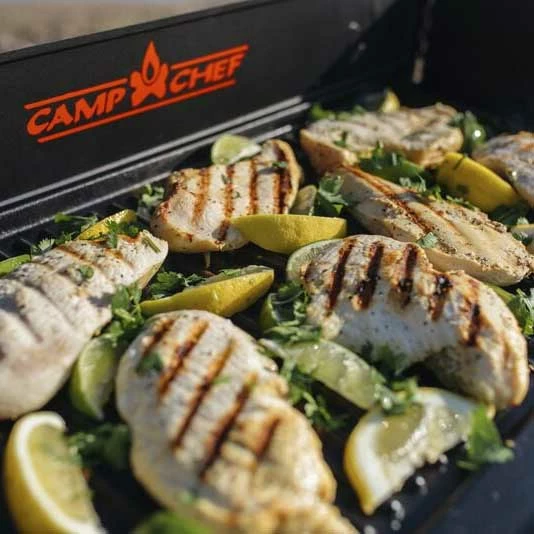 Camp Chef 24-Inch Reversible Cast Iron Grill & Griddle 10 Camp Chef 24-Inch Reversible Cast Iron Grill & Griddle - Image 8