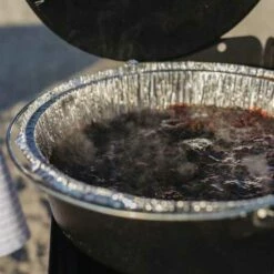 Camp Chef 12-Inch Pre-Seasoned Cast Iron Deluxe Dutch Oven - 9 1/3 Quart -BBQDIRECT Shop ex90lw do10 do12 do14 aol10 aol12 aol14 cobbler cooked 1