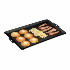 Camp Chef 19-Inch Mountain Series Steel Griddle - Fits Deluxe Outdoor Oven -BBQDIRECT Shop fg20 seasoned food
