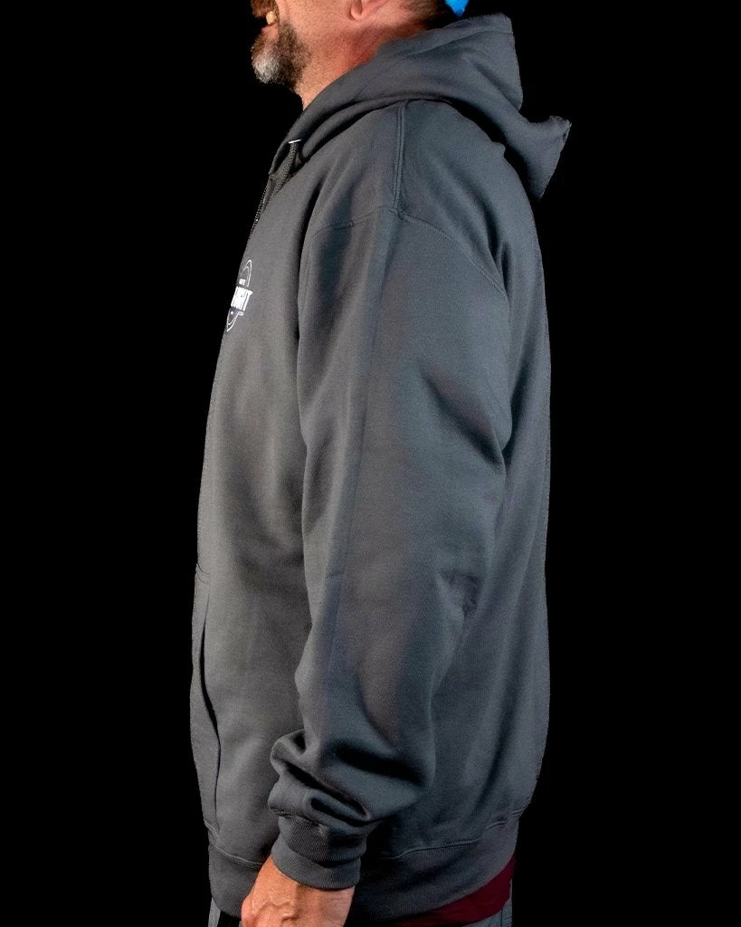 HowToBBQRight Charcoal Full Zip Jacket 4 HowToBBQRight Charcoal Full Zip Jacket - Image 2