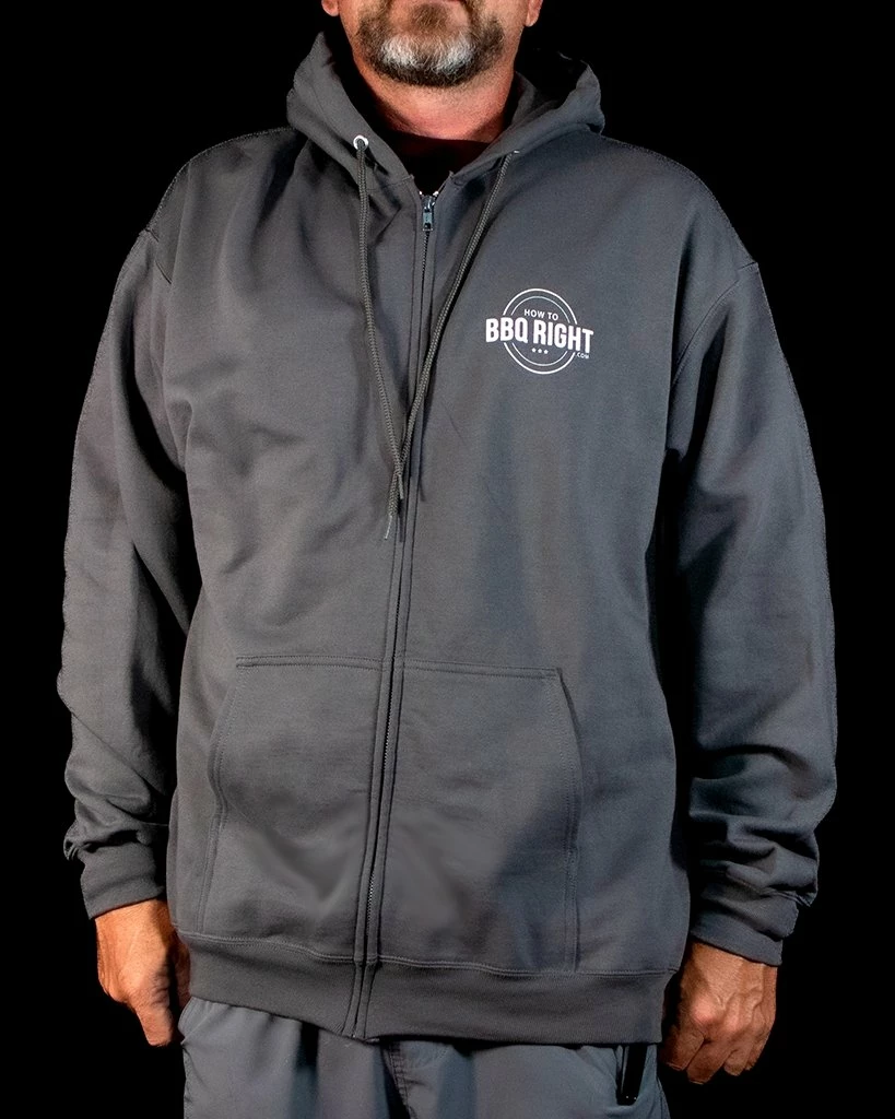 HowToBBQRight Charcoal Full Zip Jacket 3 HowToBBQRight Charcoal Full Zip Jacket