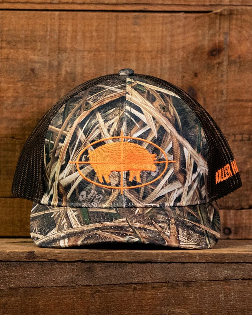 Killer Hogs Camo Pig Crosshairs Hat 3 Killer Hogs Camo Pig Crosshairs Hat