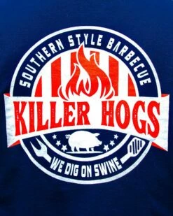 Killer Hogs Navy Long Sleeve T-Shirt -BBQDIRECT Shop killer hogs navy long sleeve t shirt 633050
