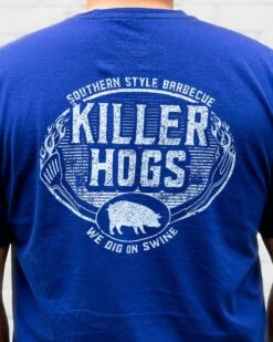 Killer Hogs Southern Style T-Shirt - Navy 11 Killer Hogs Southern Style T-Shirt - Navy -BBQDIRECT Shop killer hogs southern style t shirt navy 980894