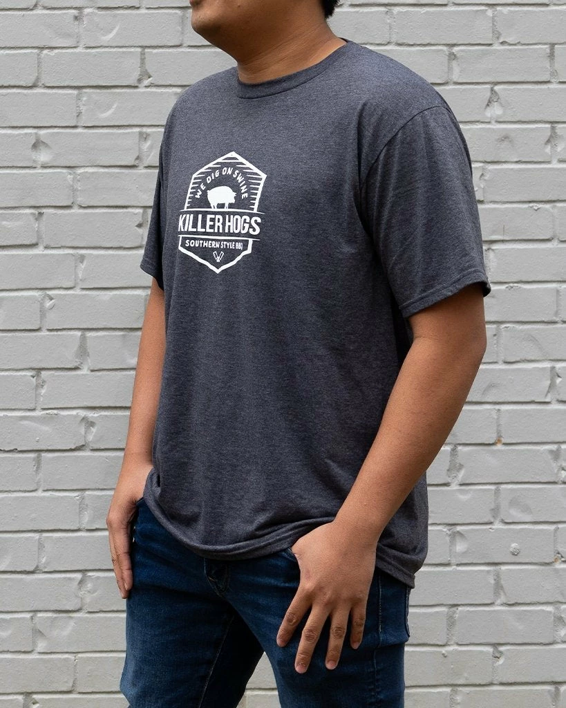 Killer Hogs T-Shirt - Grey 4 Killer Hogs T-Shirt - Grey - Image 2