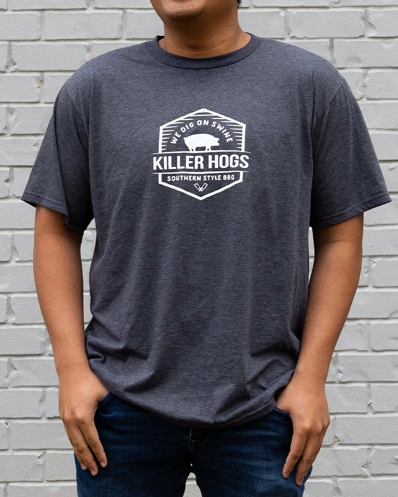 Killer Hogs T-Shirt - Grey 3 Killer Hogs T-Shirt - Grey