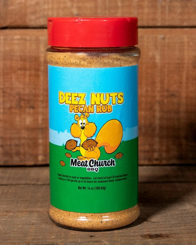 Meat Church Deez Nuts Honey Pecan BBQ Rub 3 Meat Church Deez Nuts Honey Pecan BBQ Rub