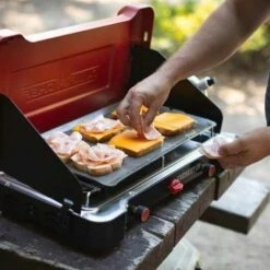 Camp Chef 19-Inch Mountain Series Steel Griddle - Fits Deluxe Outdoor Oven -BBQDIRECT Shop mountain series 24
