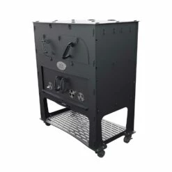 Oven Brothers The Big Bro Outdoor Wood Fired Pizza Oven Kit -BBQDIRECT Shop oven brothers big bro side view