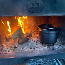 Oven Brothers The Big Bro Outdoor Wood Fired Pizza Oven Kit -BBQDIRECT Shop oven brothers inside view 1