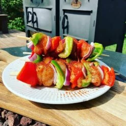 Oven Brothers The Big Bro Outdoor Wood Fired Pizza Oven Kit -BBQDIRECT Shop oven brothers lifestyle view 2