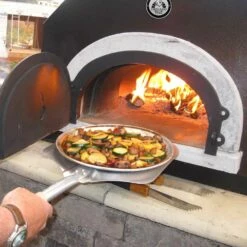 Chicago Brick Oven CBO-750 Countertop Wood-Fired Residential Outdoor Pizza Oven - Black -BBQDIRECT Shop pizza 750 countertop 1200x