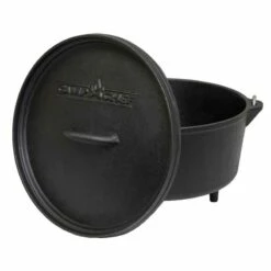 Camp Chef 12-Inch Pre-Seasoned Cast Iron Classic Deep Dutch Oven - 8 Quart