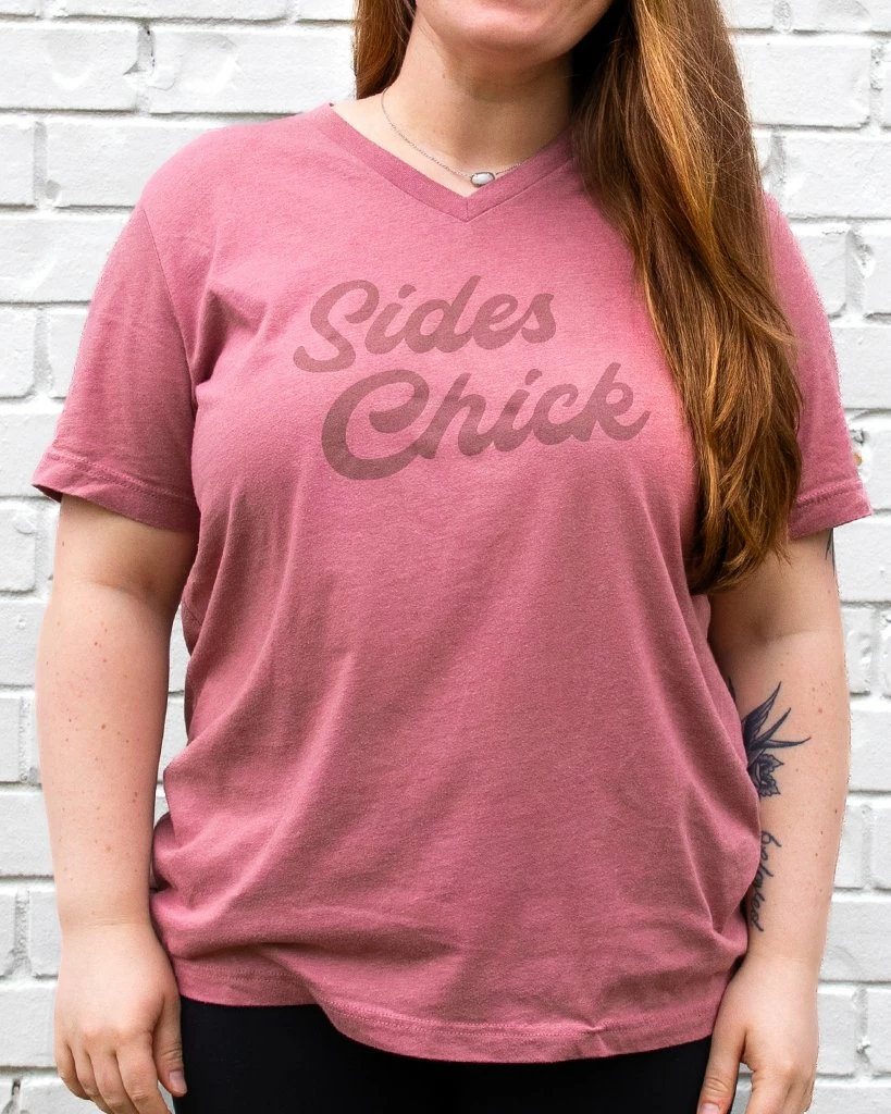 Sides Chick T-Shirt 3 Sides Chick T-Shirt
