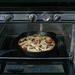 Camp Chef 10-Inch Pre-Seasoned Cast Iron Skillet -BBQDIRECT Shop sk10 in coven rolls