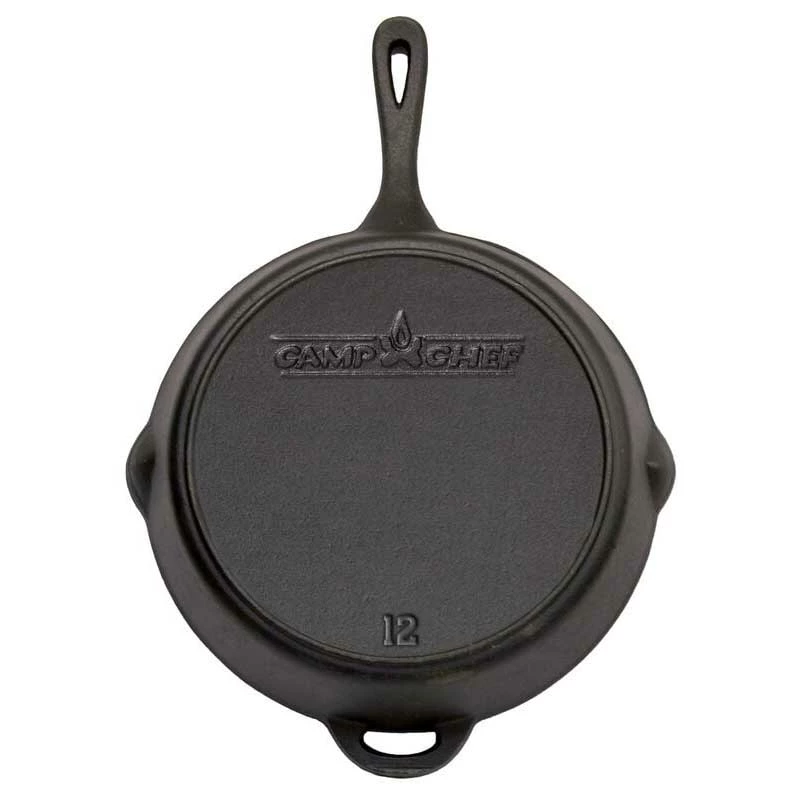 Camp Chef 12-Inch Pre-Seasoned Cast Iron Skillet 4 Camp Chef 12-Inch Pre-Seasoned Cast Iron Skillet - Image 2