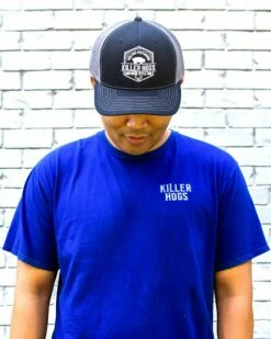 Southern Style BBQ Blue T-Shirt And Killer Hogs Black Hat