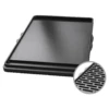 Weber Grills Porcelain-Enameled Cast-Iron Double Sided Griddle For SmokeFire & Spirit 300 Series Grills -BBQDIRECT Shop weber porcelain enameled cast iron griddle