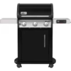 Weber Grills Spirit EX-315 Freestanding Propane Gas Grill - Black 1 Weber Grills Spirit EX-315 Freestanding Propane Gas Grill - Black -BBQDIRECT Shop weber spirit ex 315 gas grill black side view